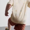 1,5-8 anos | Conjunto de camisa e calções em algodão slub