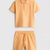 1,5-8 anos | Conjunto de camisa polo e calções