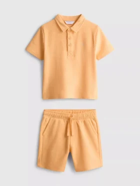 1,5-8 anos | Conjunto de camisa polo e calções