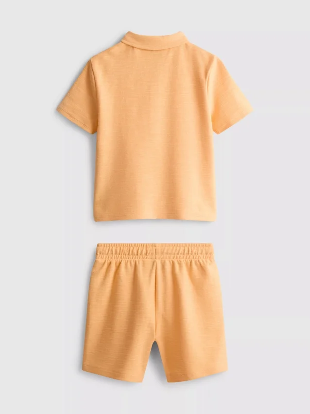 1,5-8 anos | Conjunto de camisa polo e calções