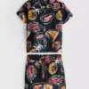 1,5-8 anos | Conjunto de camisas e calções estampados