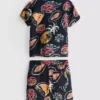 1,5-8 anos | Conjunto de camisas e calções estampados