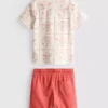 1,5-8 anos | conjunto de t-shirt e calções
