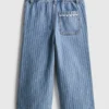1,5-8 anos | Jeans com riscas e ric rac
