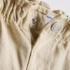 1,5-8 anos | Jeans tipo «paperbag» com bordado floral
