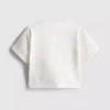 1,5-8 anos | T-shirt com bordado em ponto cruz