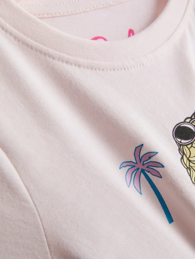 1,5-8 anos | t-shirt da Barbie