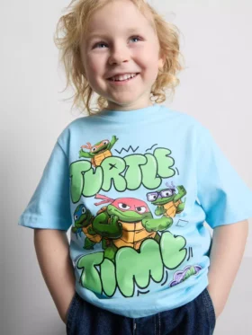 1,5-8 anos | T-shirt das Tartarugas Ninja