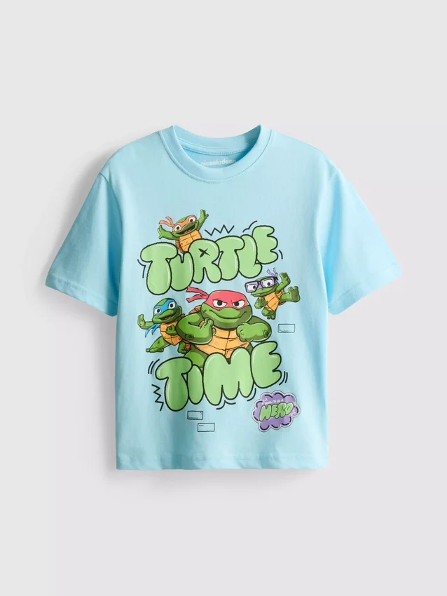 1,5-8 anos | T-shirt das Tartarugas Ninja