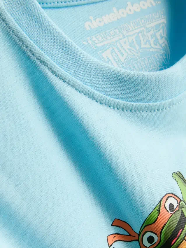1,5-8 anos | T-shirt das Tartarugas Ninja