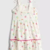1,5-8 anos | vestido com textura enrugada