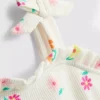 1,5-8 anos | vestido com textura enrugada