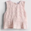 1,5-9 anos | blusa sem mangas com peplum