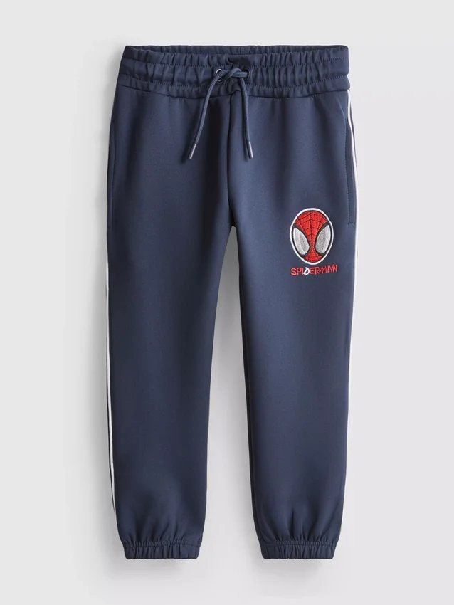 1,5-9 anos | Calças de fato de treino com bainha «Marvel Spider-Man»