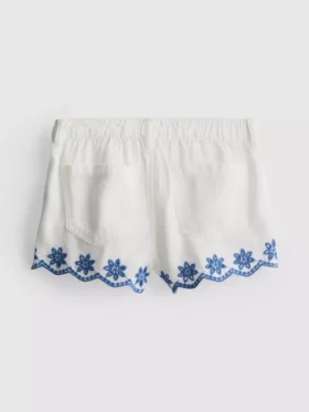 1,5-9 anos | calções de ganga bordados