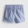 1,5-9 anos | calções de ganga estilo «paperbag»
