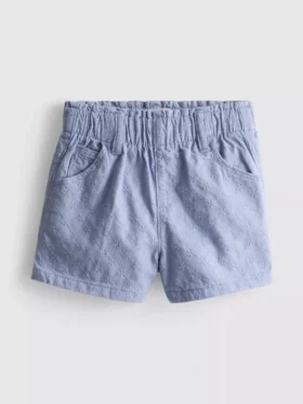1,5-9 anos | calções de ganga estilo «paperbag»