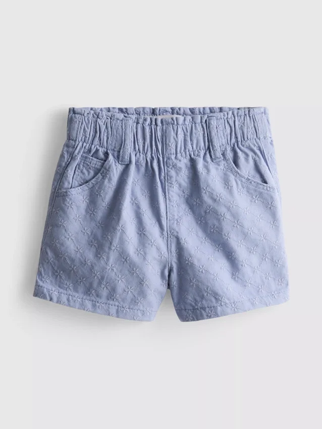 1,5-9 anos | calções de ganga estilo «paperbag»