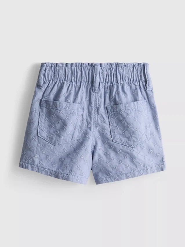 1,5-9 anos | calções de ganga estilo «paperbag»