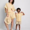 1,5-9 anos | camisa às riscas