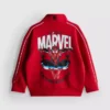 1,5-9 anos | Camisola com fecho e gola em funil do Homem-Aranha da Marvel