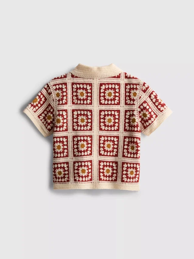 1,5-9 anos | camisola em croché