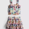 1,5-9 anos | Conjunto da Disney com top do Stitch e saia Rara