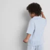 1,5-9 anos | Conjunto de camisa às riscas e calções