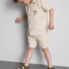 1,5-9 anos | Conjunto de camisas e calções bordados