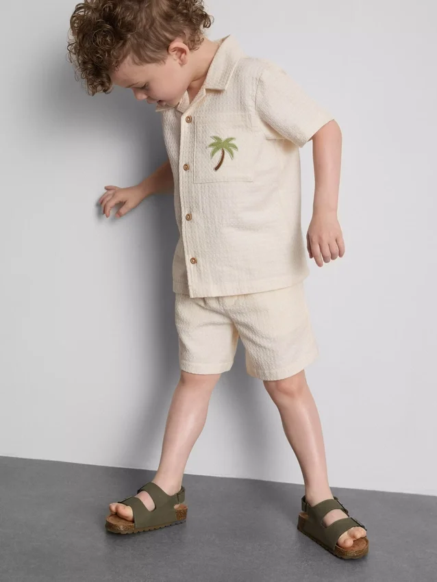 1,5-9 anos | Conjunto de camisas e calções bordados