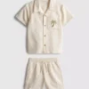 1,5-9 anos | Conjunto de camisas e calções bordados
