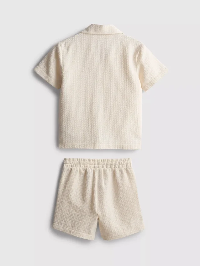 1,5-9 anos | Conjunto de camisas e calções bordados