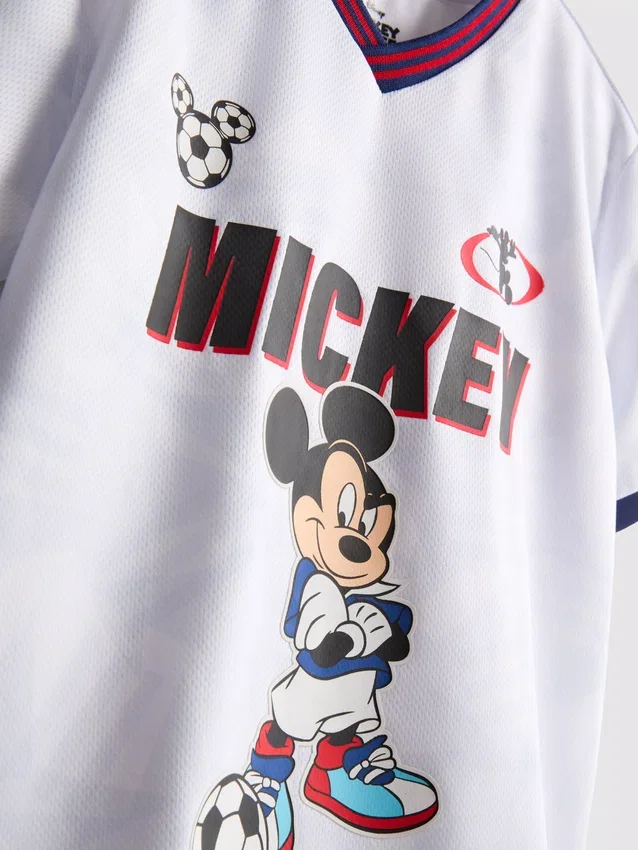 1,5-9 anos | Conjunto de camisas e calções de futebol da Minnie Mouse da Disney