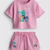 1,5-9 anos | Conjunto de camisas e calções do Stitch da Disney