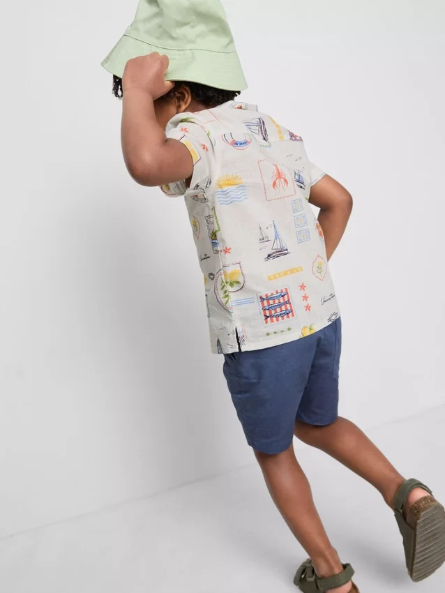 1,5-9 anos | Conjunto de camisas e calções estampados