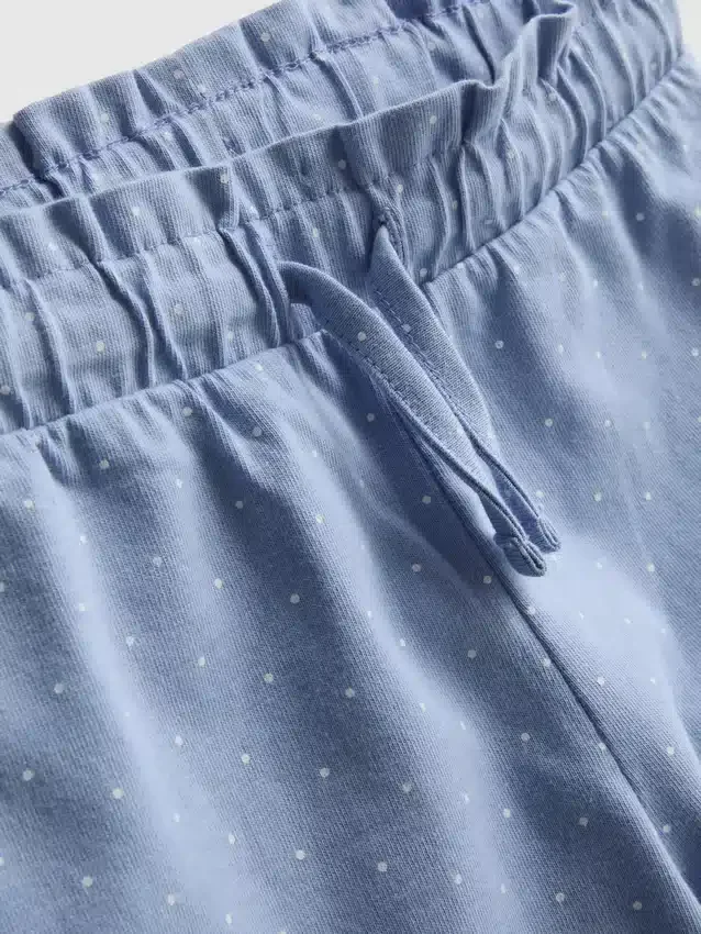 1,5-9 anos | Conjunto de t-shirt com folhos e calças