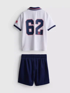 1,5-9 anos | Conjunto de t-shirt e calções de futebol do Homem-Aranha da Marvel