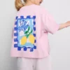 1,5-9 anos | Conjunto de t-shirt larga e calções