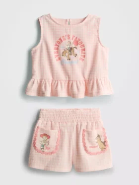 1,5-9 anos | Conjunto de top com peplum e calções «Toy Story» da Disney·Pixar
