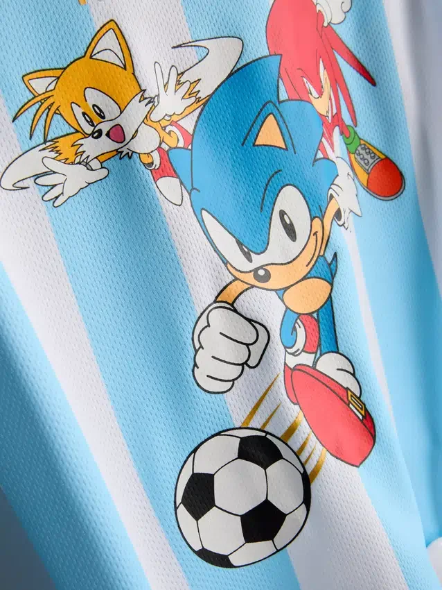 1,5-9 anos | Conjunto desportivo do Sonic the Hedgehog