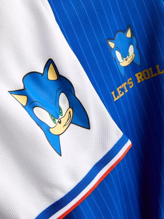 1,5-9 anos | Conjunto desportivo do Sonic the Hedgehog