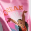 1,5-9 anos | Fato de banho com folhos da Moana da Disney