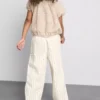 1,5-9 anos | Jeans de riscas finas com perna larga
