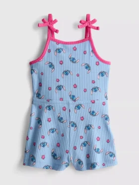 1,5-9 anos | Macacão canelado do Stitch da Disney