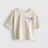 1,5-9 anos | T-shirt gráfica Palermó com corte largo