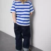 1,5-9 anos | t-shirt às riscas