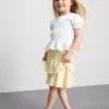 1,5-9 anos | Top com peplum franzido
