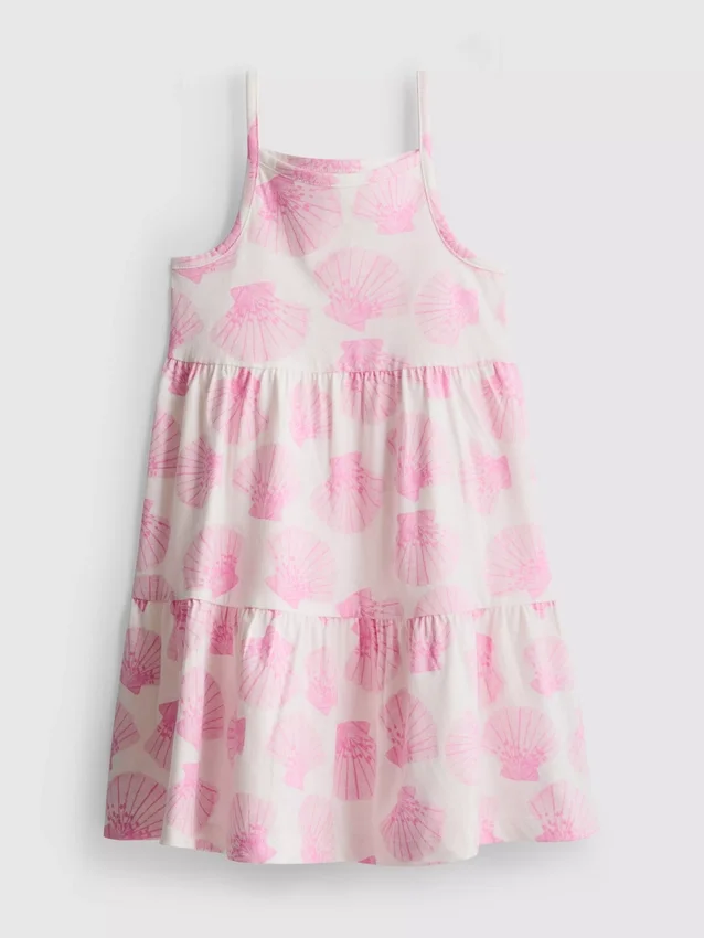 1,5-9 anos | vestido com alças e camadas