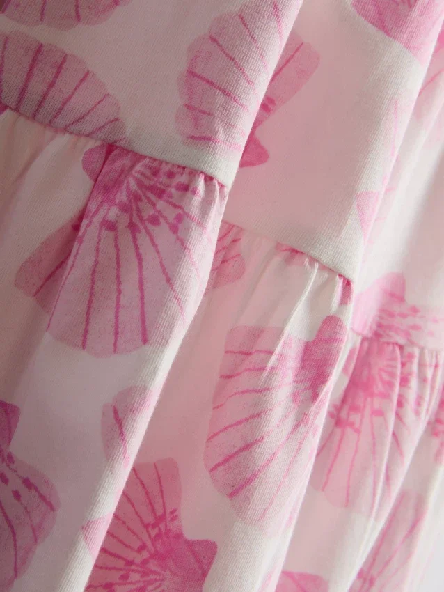 1,5-9 anos | vestido com alças e camadas