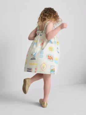 1,5-9 anos | vestido estampado